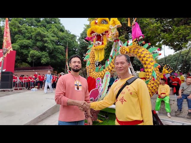 ⁣GLOBALink | Experiencing temple fair parade in S China with U.S. expat