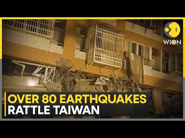 Taiwan Earthquake: Taiwan rocked by more then 80 earthquakes | Latest News | WION