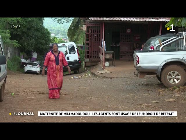 ⁣Maternité de Mramadoudou : les agents font usage de leur droit de retrait