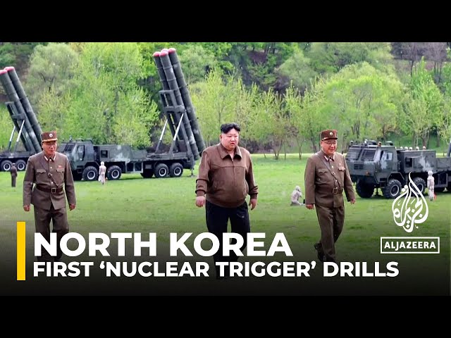 ⁣Kim Jong Un oversees North Korea’s first ‘nuclear trigger’ simulation drills