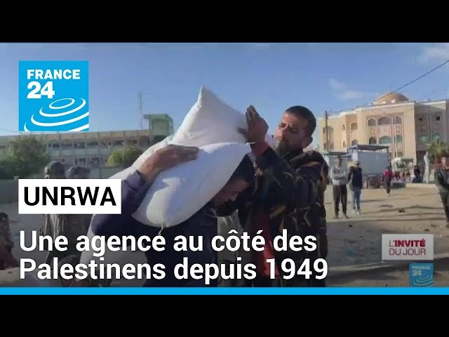 L'UNRWA, une agence au côté des Palestinens depuis 1949 • FRANCE 24