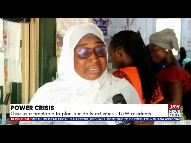 ⁣Power Crisis: Give us a timetable to plan our daily activities - U/W residents