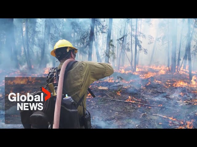 ⁣BC wildfire season off to early start with more than 100 fires already burning