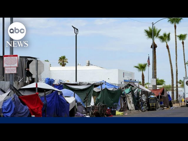 ⁣Supreme Court appears open to allowing cities to fine homeless people