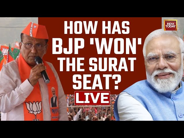 INDIA TODAY LIVE: BJP 'Wins' Surat Lok Sabha Seat, Congress Cries Surat Match Fixing | 202