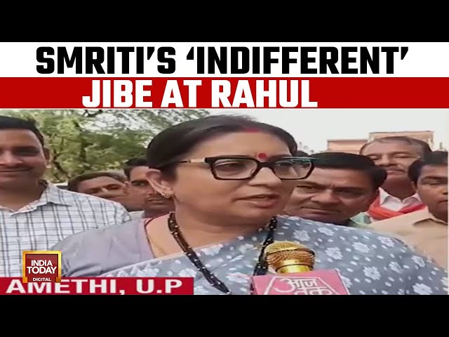 India Today Exclusive: Smriti Irani Targets Absent Rahul Gandhi in Amethi | Lok Sabha Elections 2024