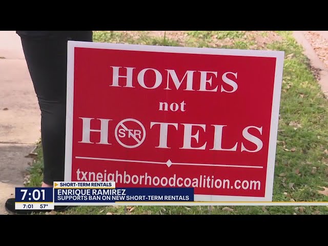 ⁣Plano approves ban on new short-term rental homes