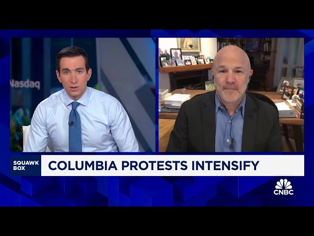 ⁣Eric Dezenhall on Columbia University protests: Not every school is tolerating this behavior