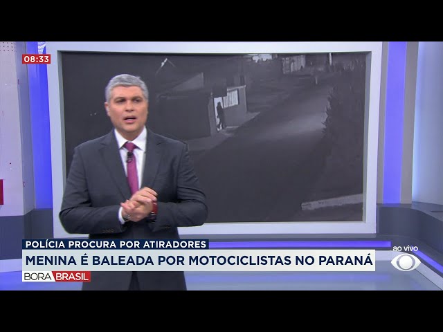 ⁣Criança é baleada na cabeça por motociclistas no Paraná