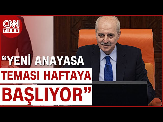 ⁣SON DAKİKA!  | Numan Kurtulmuş'tan Yeni Anayasa Mesajı: "Öncelikli Gündem Asra Uygun Anaya