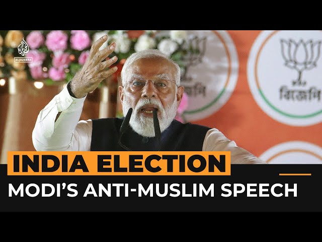 Modi accused of anti-Muslim hate speech | Al Jazeera Newsfeed