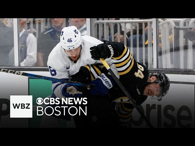 ⁣Maple Leafs bring it to Bruins in Game 2 to tie playoff series, will the B's answer in Toronto?