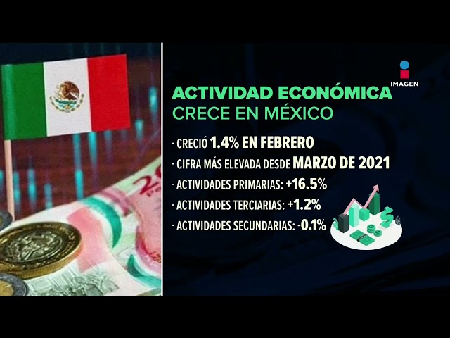 Crece la actividad económica en México: INEGI