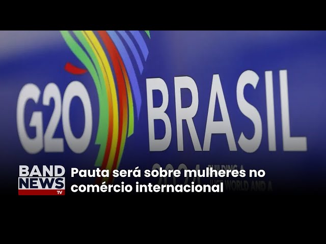 ⁣B20 Brasil e G20 promovem evento para discutir desafios | BandNews TV