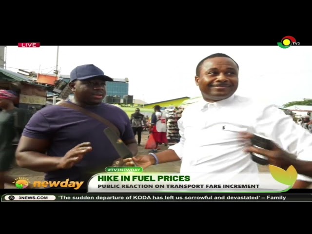 ⁣Hikes in fuel prices: Fuel Prices Soar, Ghanaians Feel the Pinch: Transport Fares Increase?
