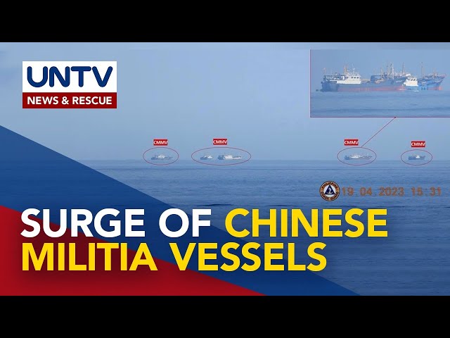 Philippine Navy monitors increase of Chinese ships in WPS during PH-US Balikatan