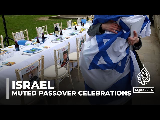 ⁣Muted Passover celebrations: Jewish holiday overshadowed by war on Gaza