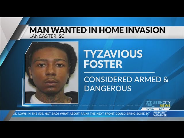 ⁣Wanted: 'Armed and dangerous' home invasion suspect