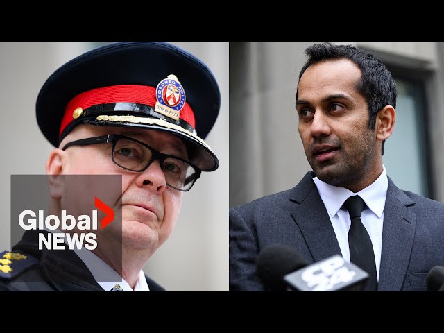 Jeffrey Northrup death: Toronto police chief clarifies he "supports and accepts" Zameer ve