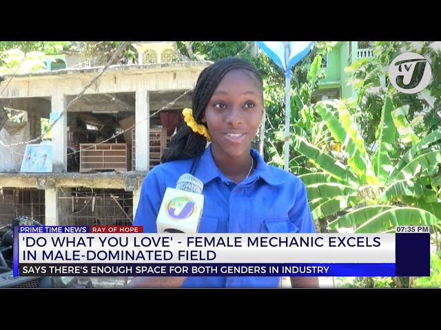⁣'Do what you Love' - Female Mechanic Excels in Male-Dominated Field | TVJ News