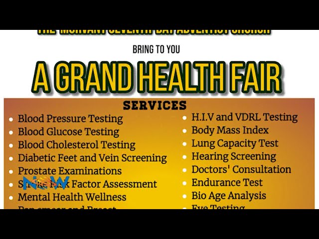 Morvant SDA Church - A Grand Health Fair