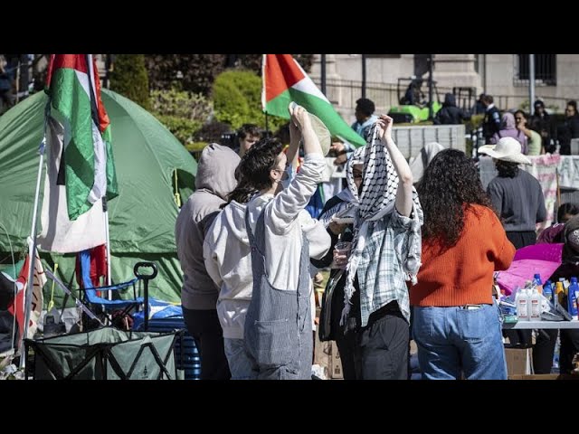 ⁣États-Unis : les manifestations en soutien au peuple palestinien gagnent les campus
