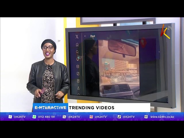 ⁣K24 TV LIVE| Enteractive with Sarah and Shalom