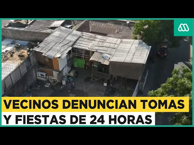 ⁣Mucho Gusto | Vecinos denuncian tomas y fiestas que duran 24 horas en Santiago Centro