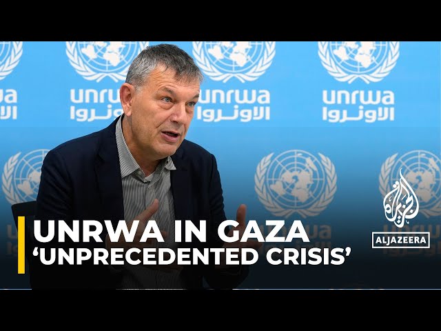 ⁣Israel’s attacks on the agency are political: UNRWA chief Philippe Lazzarini
