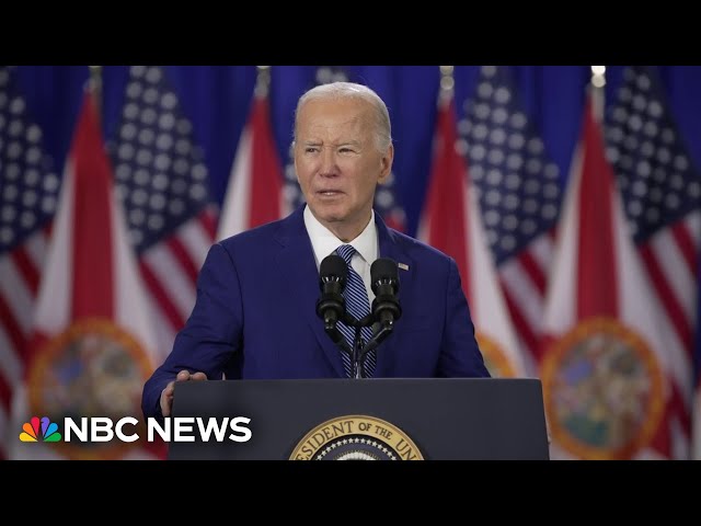Biden: Trump 'bragged' about overturning Roe v. Wade