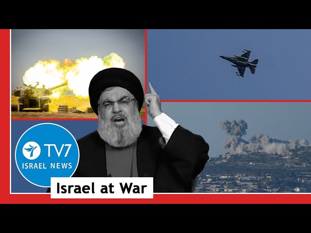 ⁣Hezbollah-Israel exchange blows; IDF prepares for Hamas stronghold offensive TV7 Israel News - 23.04