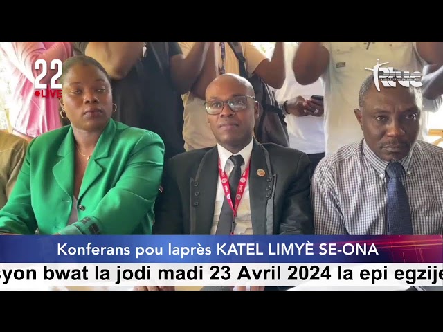 ⁣Katèl Limyè SE-ONA deplore movè jesyon bwat jodi madi 23 Avril 2024 la epi egzije eleksyon Sendika