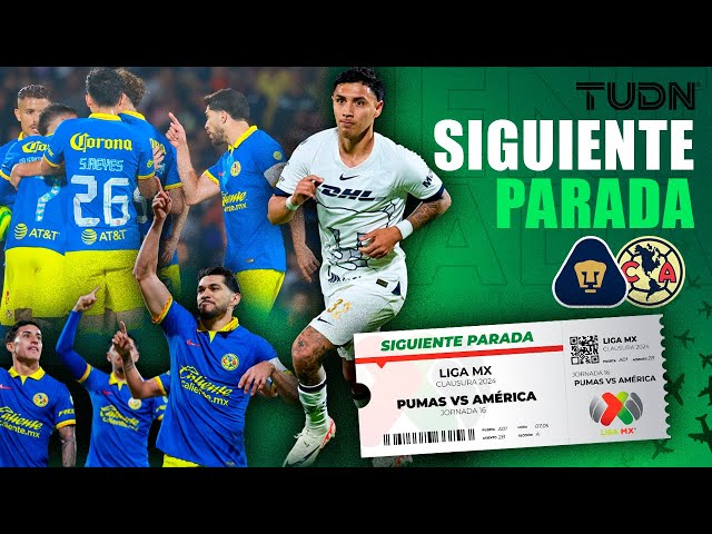 Siguiente parada ✈️⚽️ Así se vivió el América vs Pumas A NIVEL DE CANCHA | TUDN