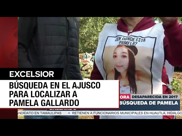 ⁣Buscan en zona del Ajusco a Pamela Gallardo, mujer desaparecida en 2017