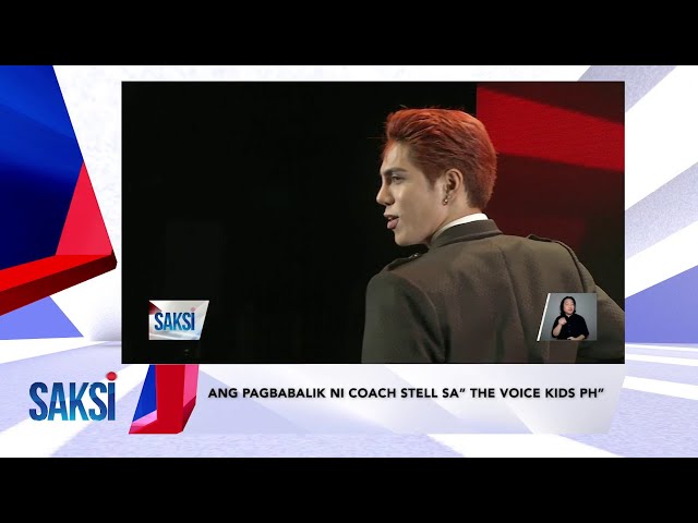 ⁣SAKSI RECAP: Ang pagbabalik ni coach Stell sa "The Voice..." (Originally aired on April 22