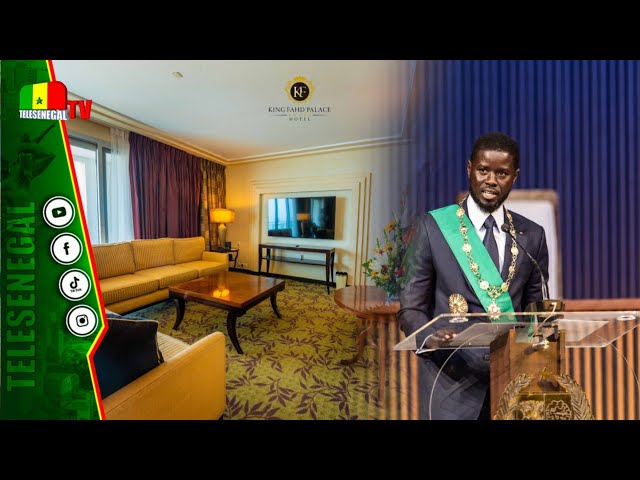 ⁣Grosse interrogation : pourquoi Diomaye est logé dans des suites au King Fadh Palace ?