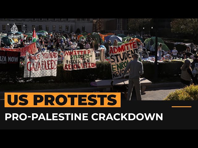 US universities crackdown on pro-Palestine protests | Al Jazeera Newsfeed