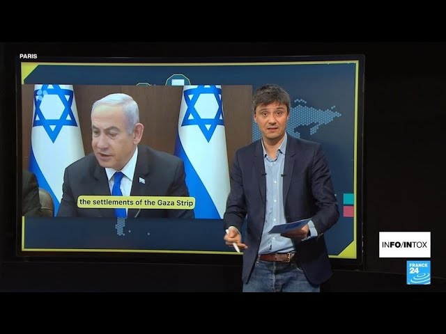 Un plan massif de colonisation israélienne à  Gaza? Attention infox! • FRANCE 24