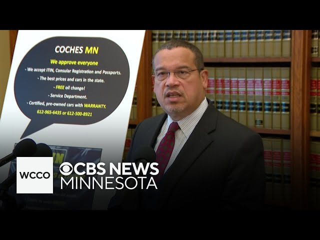 ⁣Minnesota AG Keith Ellison sues Fridley car dealership, owner for deceptive practices