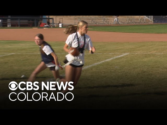 ⁣Colorado High School Activities Association sanctions girls flag football as high school sport