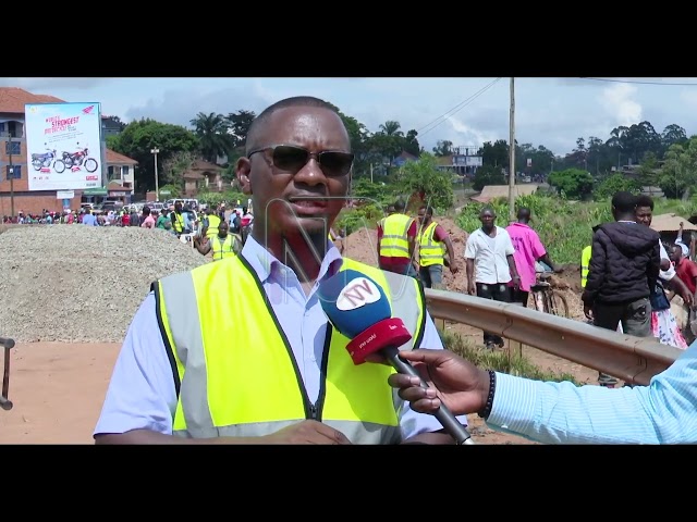 ⁣UNRA plans bridge to address Kampala-Masaka road sinking
