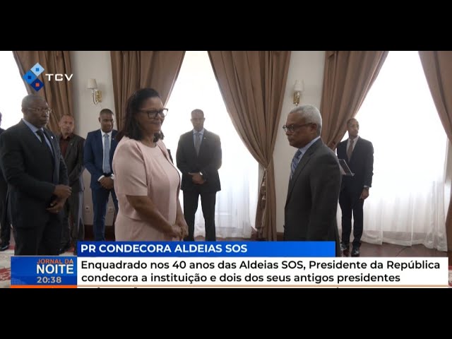 Enquadrado nos 40 anos das Aldeias SOS, Presidente da República condecora a instituição