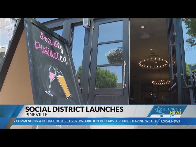 The push behind Pineville's new social district