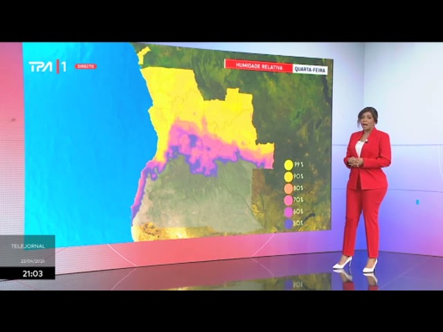 ⁣O Tempo em Angola 24.04.2024