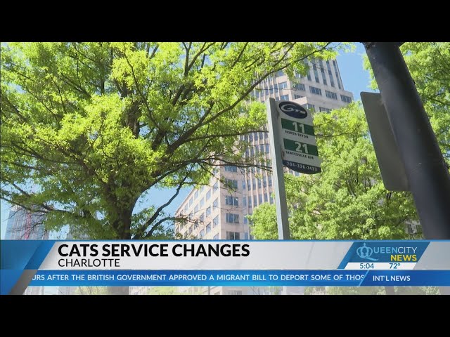 ⁣See which CATS bus stops are being removed
