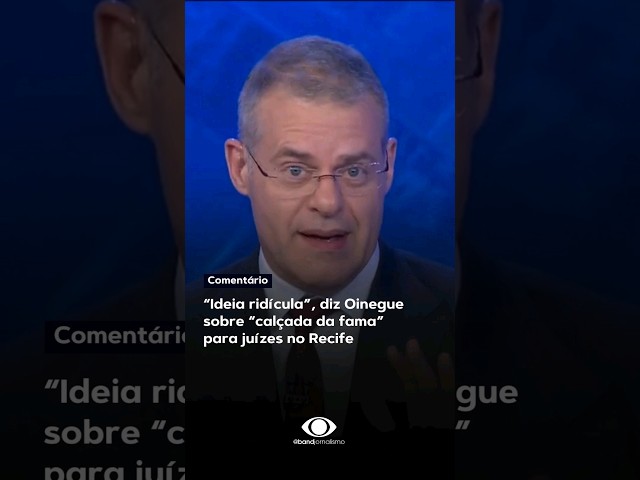 “Ideia é ridícula”, diz Oinegue sobre ideia do Judiciário de Pernambuco em fazer calçada da fama.