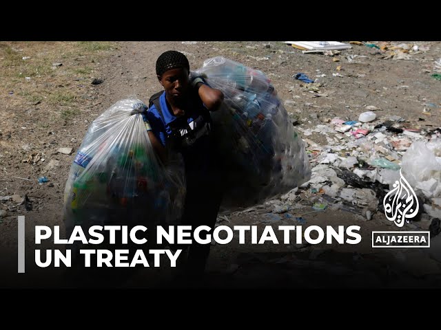 ⁣Global plastic pollution treaty talks hit critical stage in Canada