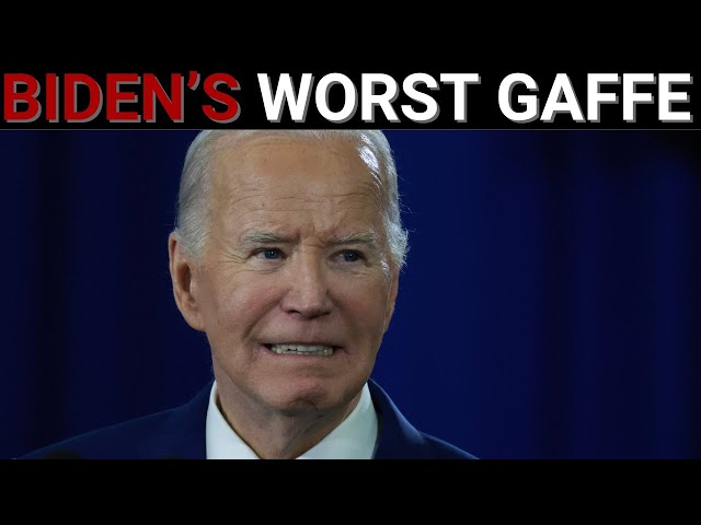 ⁣Joe Biden’s ‘new low’ after worst ever gaffe