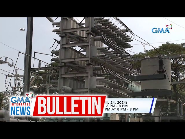 ⁣Muling malalagay sa red at yellow alert ang mga power grid sa bansa | GMA Integrated News Bulletin