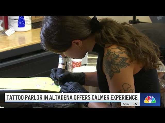 ⁣Tattoo parlor in Altadena offers calmer experience
